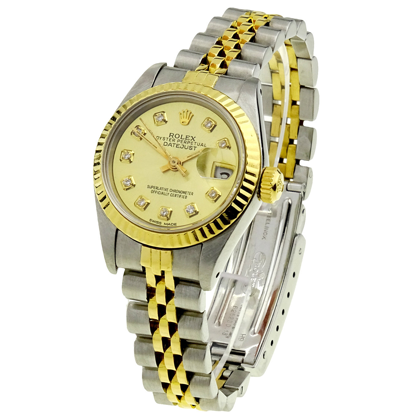 Rolex Lady Datejust Steel and Gold 69173