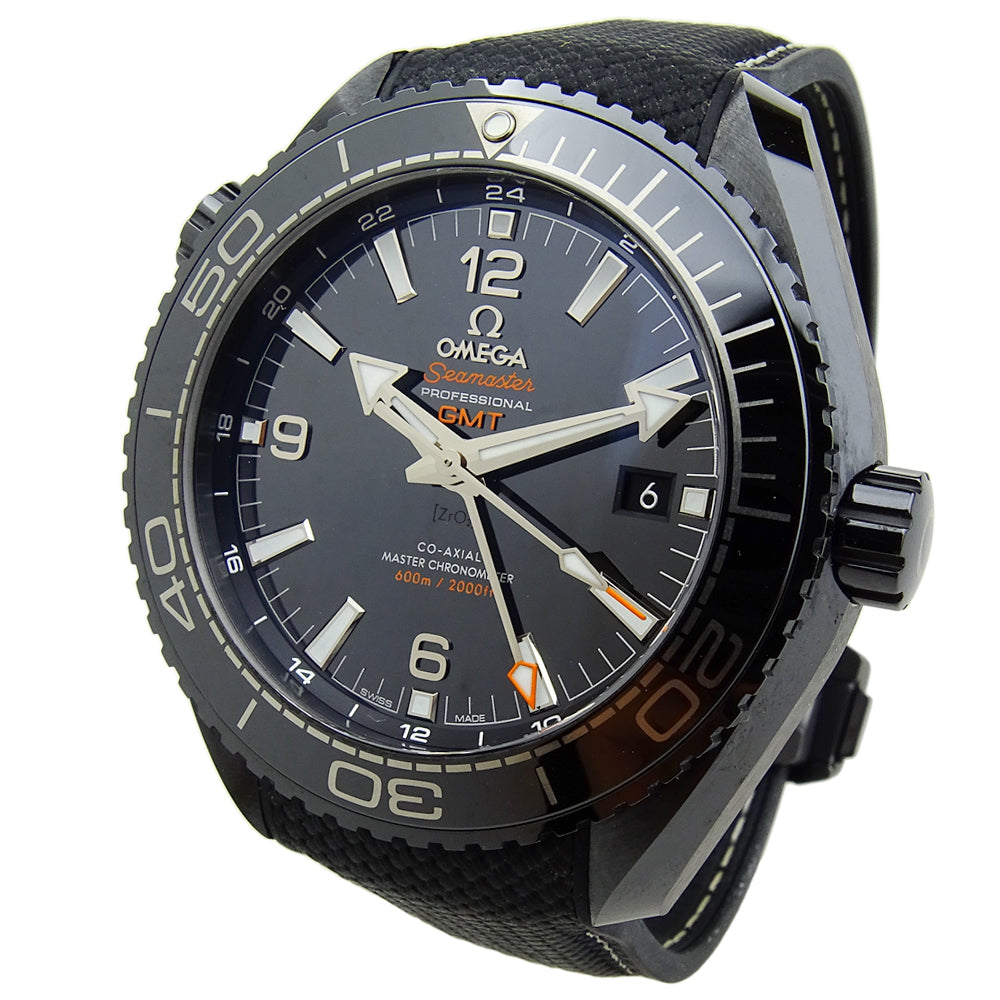 Omega Seamaster Planet Ocean GMT Deep Black 215.92.46.22.01.001