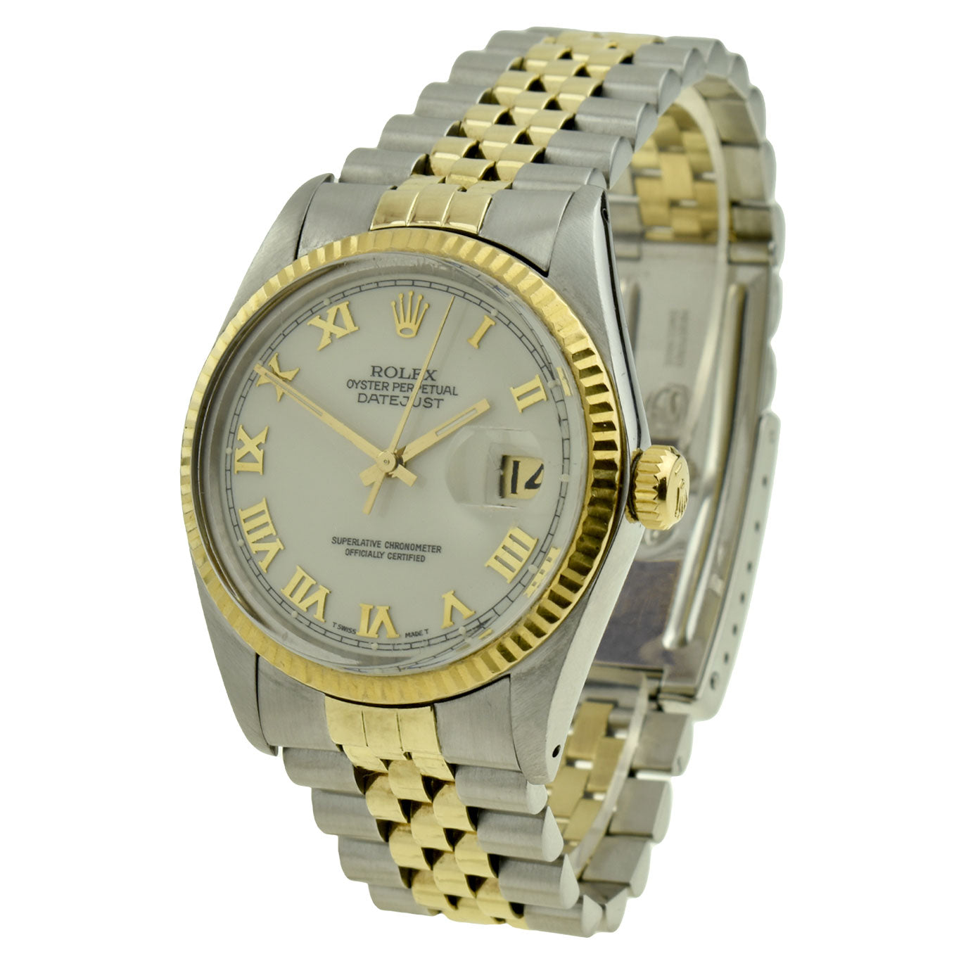 Rolex Datejust Stainless Steel & Gold 16013 - 2 - at Parkers Jewellers