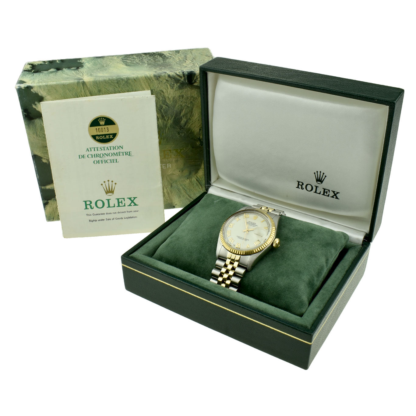 Rolex Datejust Stainless Steel &amp; Gold 16013