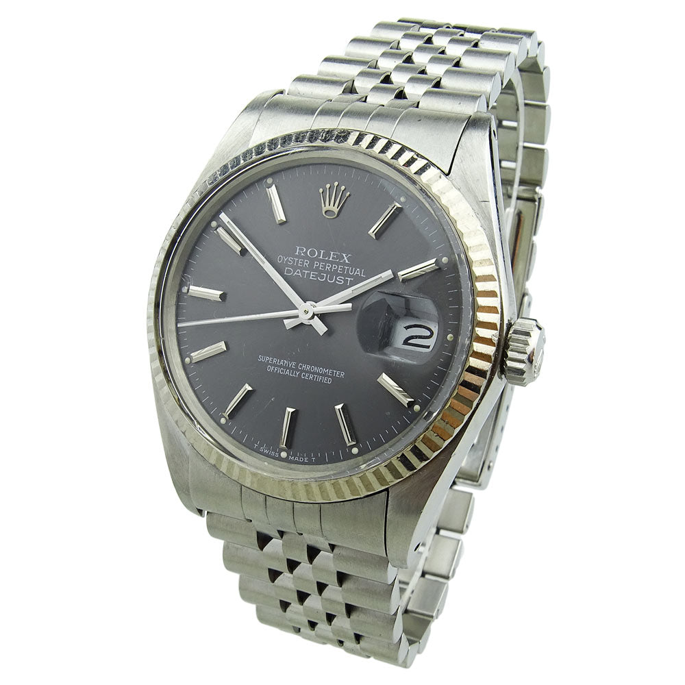 Rolex Datejust Steel and White Gold 16014