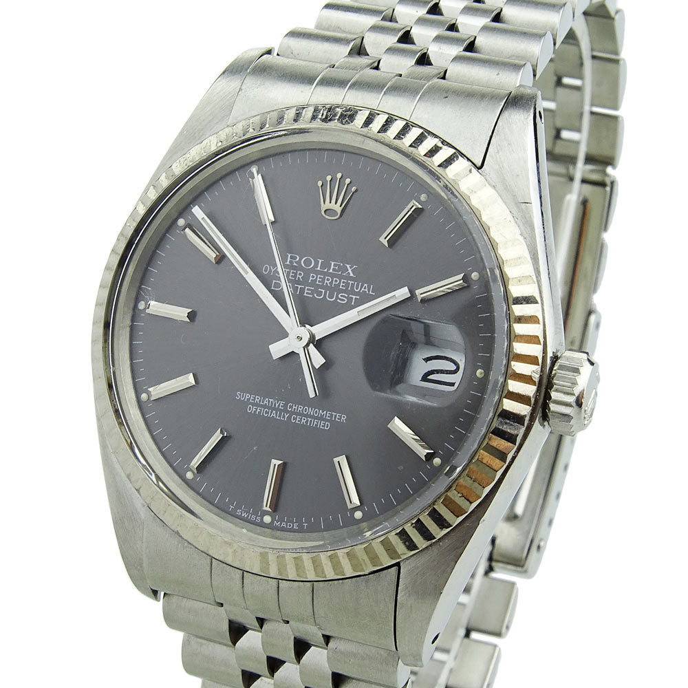 Rolex Datejust Steel and White Gold 16014