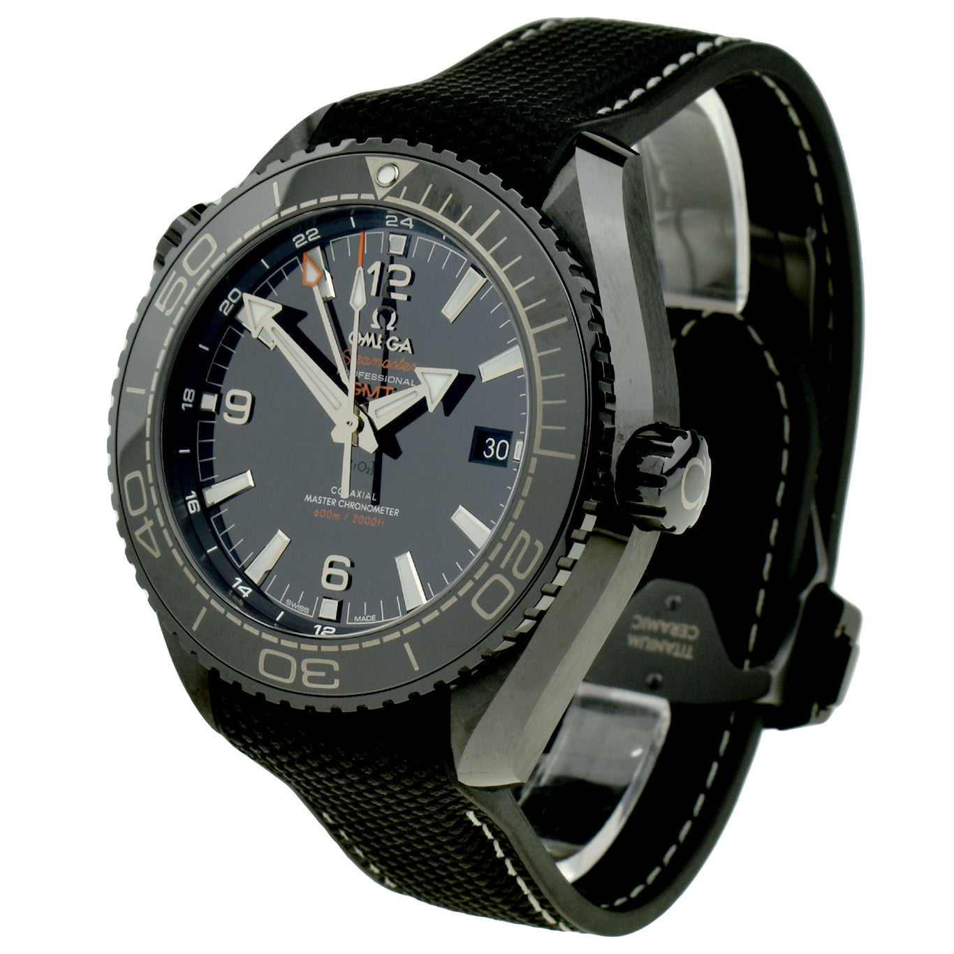 Omega Seamaster Planet Ocean GMT Deep Black 215.92.46.22.01.001