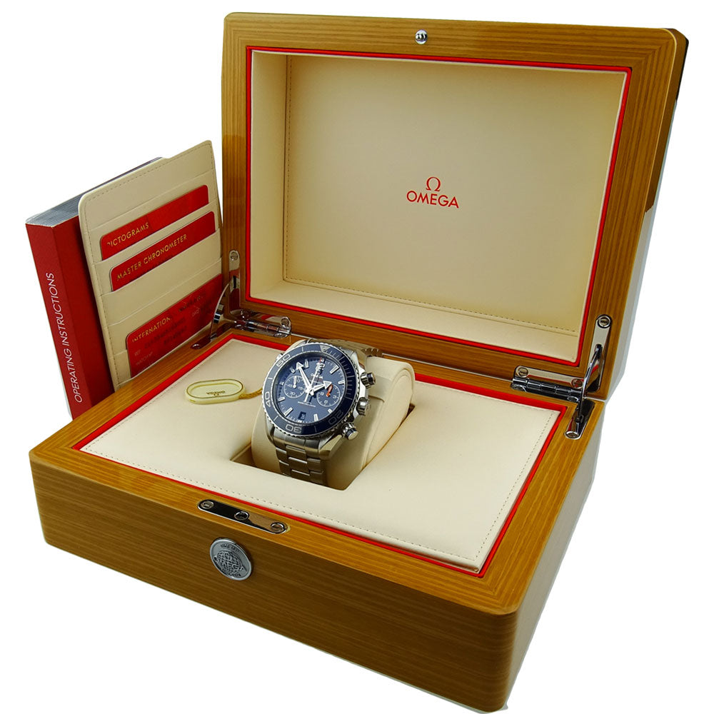 Omega Seamaster Planet Ocean Master Chronometer Chrono 215.30.46.51.03.001