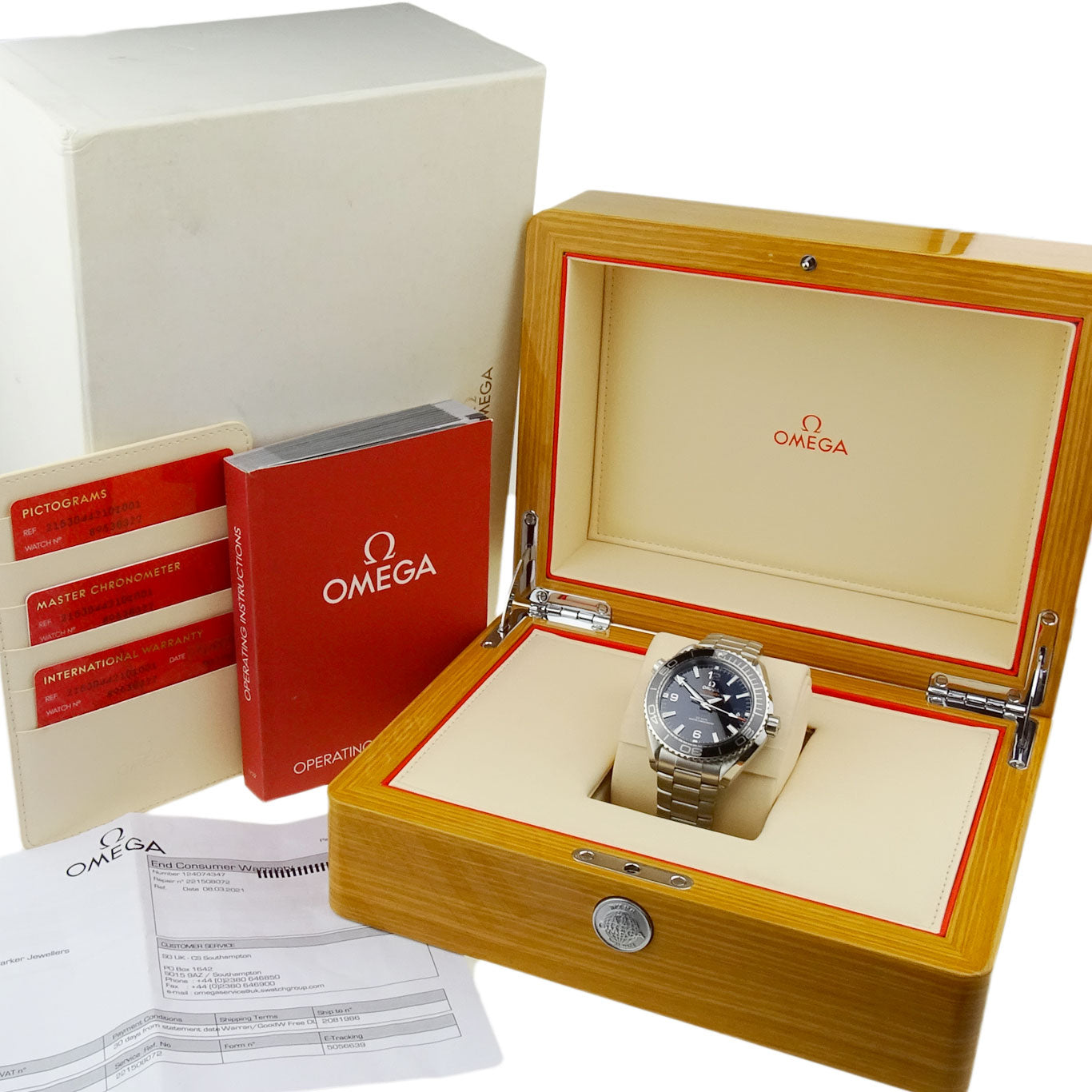 Omega Seamaster Planet Ocean 215.30.44.21.01.001