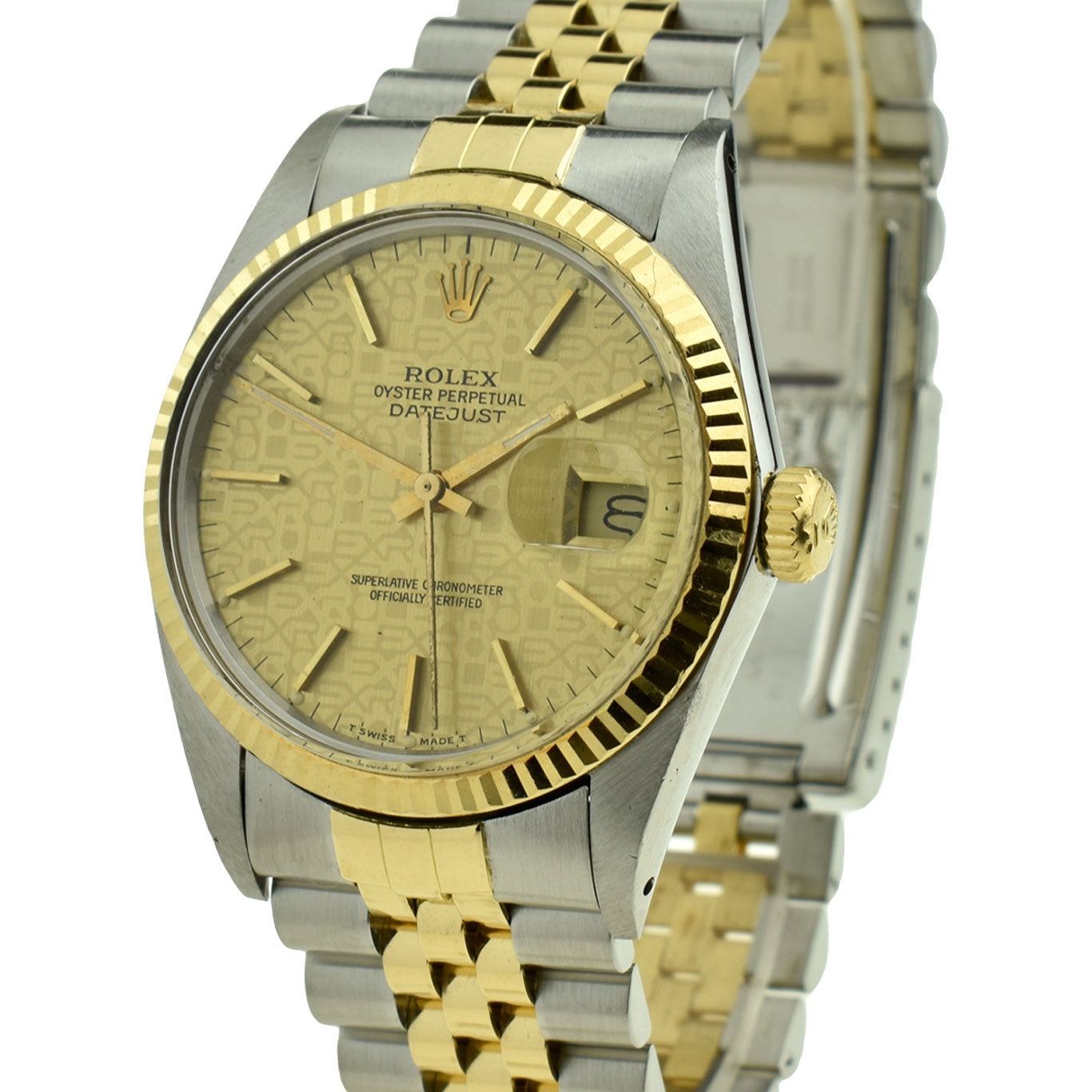 Rolex Datejust Stainless Steel & Gold 16013