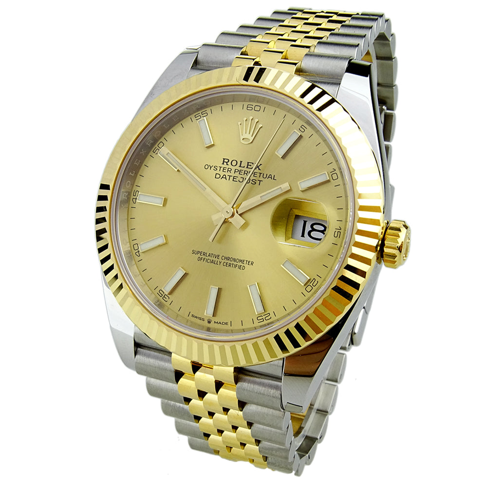 Rolex Datejust 41 Steel and Gold 126333