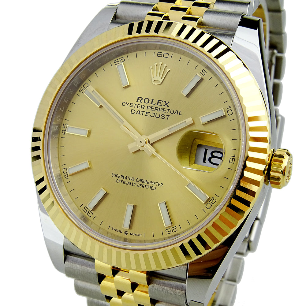 Rolex Datejust 41 Steel and Gold 126333