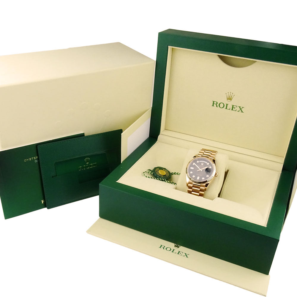 Rolex Day-Date 36 Rose Gold 128235