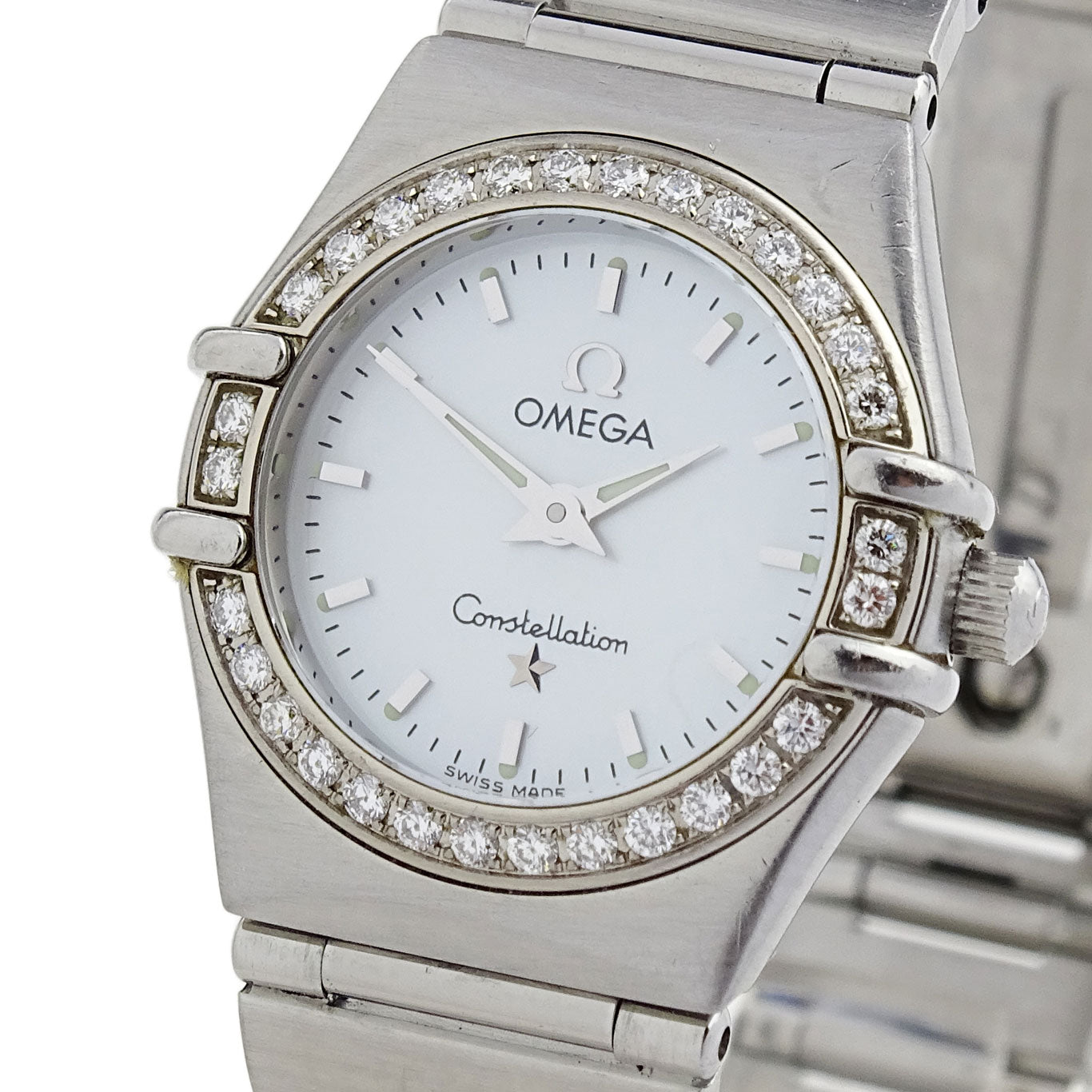 Omega Constellation Mini Diamond Quartz 1466.71.00