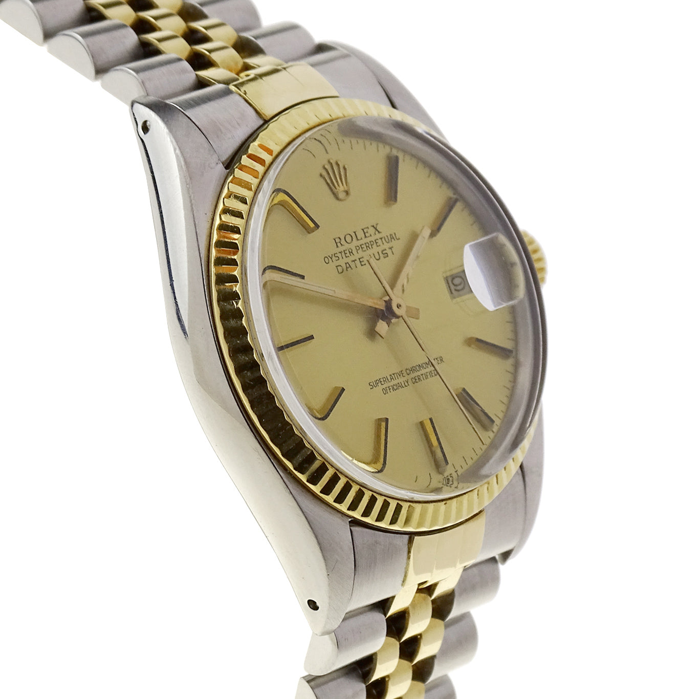 Rolex Datejust Oyster Perpetual Steel and Gold 16013