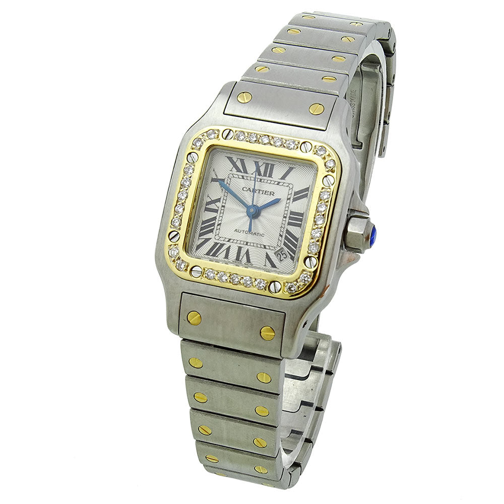 Cartier Santos Galbee Steel &amp; Gold W20057C4
