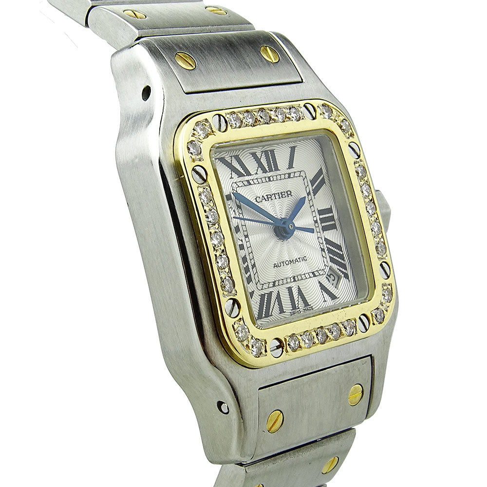 Cartier Santos Galbee Steel &amp; Gold W20057C4