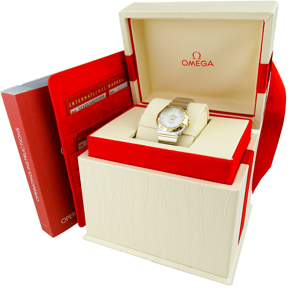 Omega Lady Constellation Steel &amp; Gold 123.20.24.60.55.004
