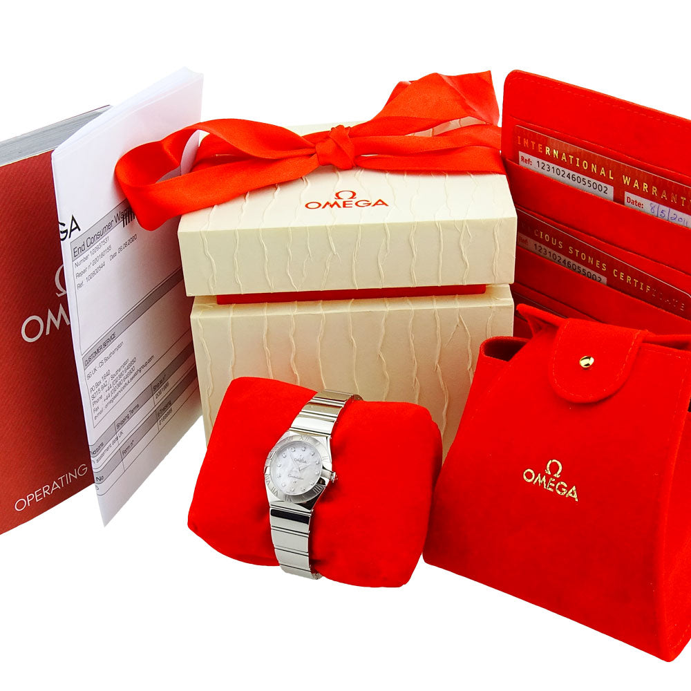 Omega Lady Constellation Mini 123.10.24.60.55.002