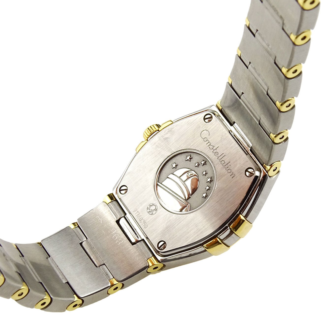 Omega Constellation Steel &amp; Gold Diamond Set 123.25.24.60.55.010