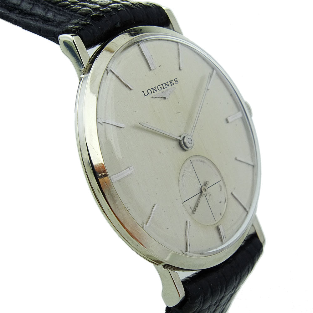 Longines 14k White Gold Vintage Mechanical