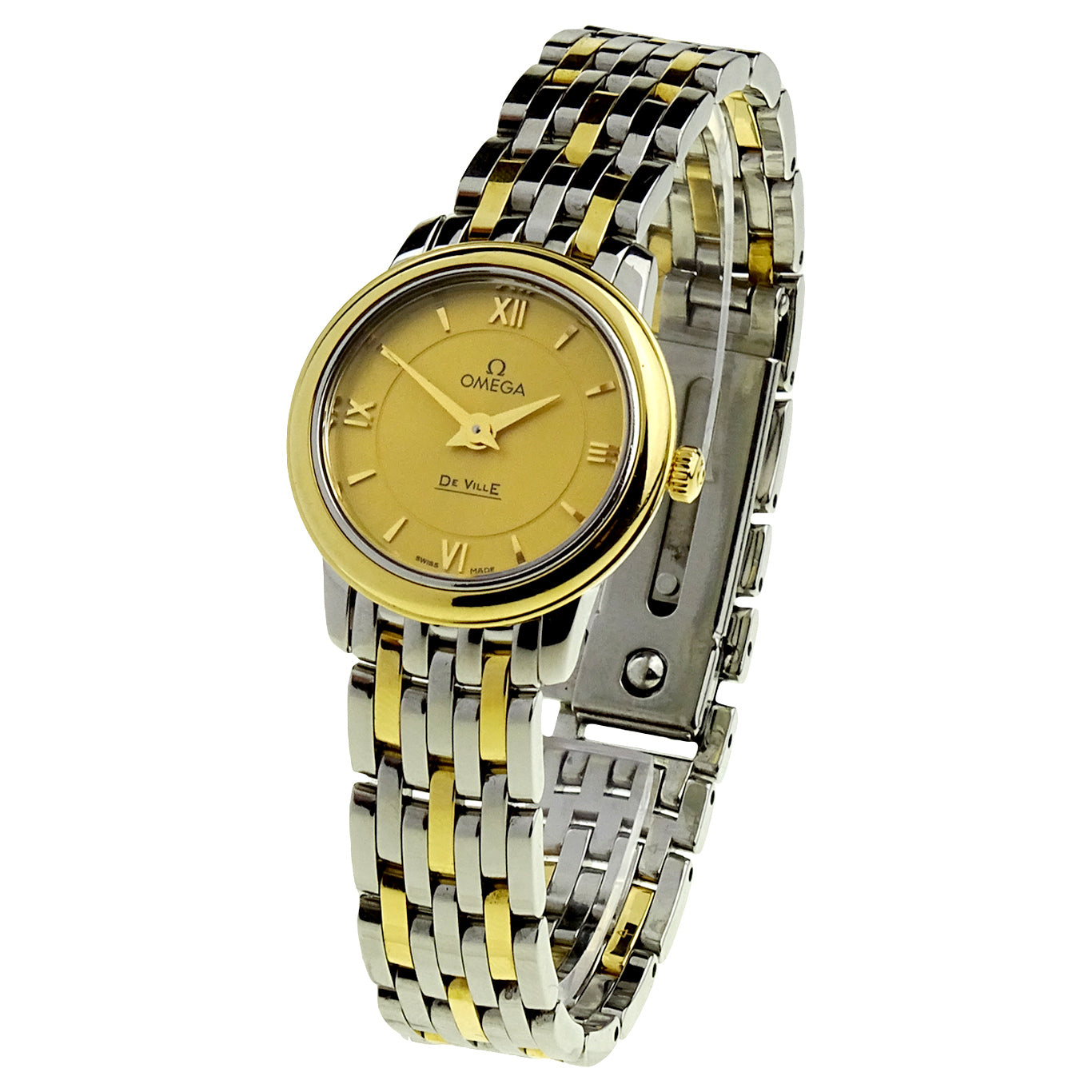Omega De Ville Prestige Steel &amp; Gold 424.20.24.60.08.001