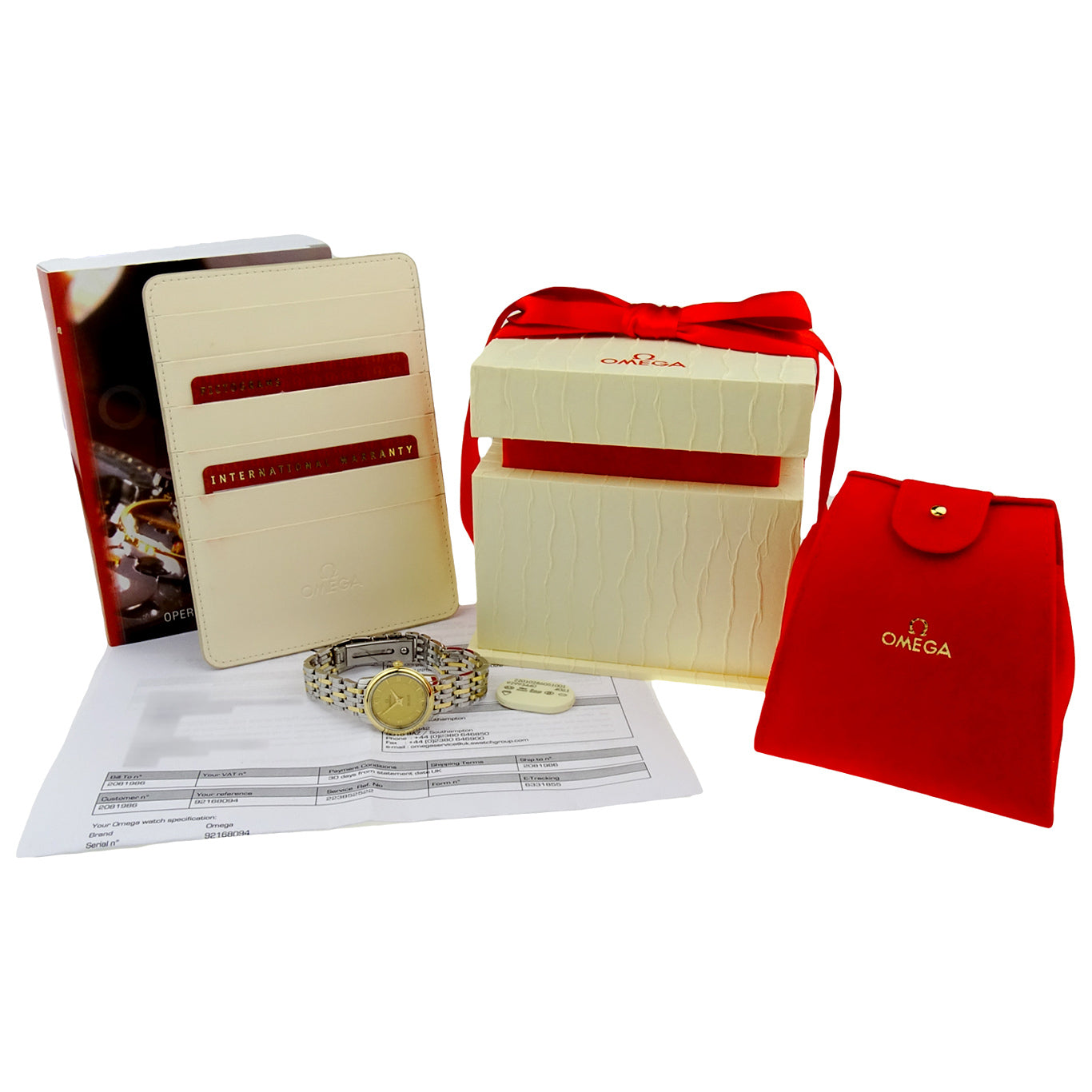 Omega De Ville Prestige Steel &amp; Gold 424.20.24.60.08.001