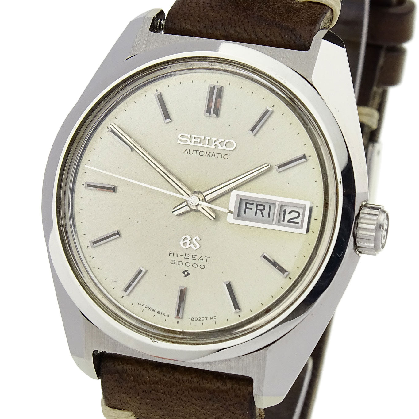 Grand Seiko Hi-Beat 36000 Automatic Wristwatch 6146-8000