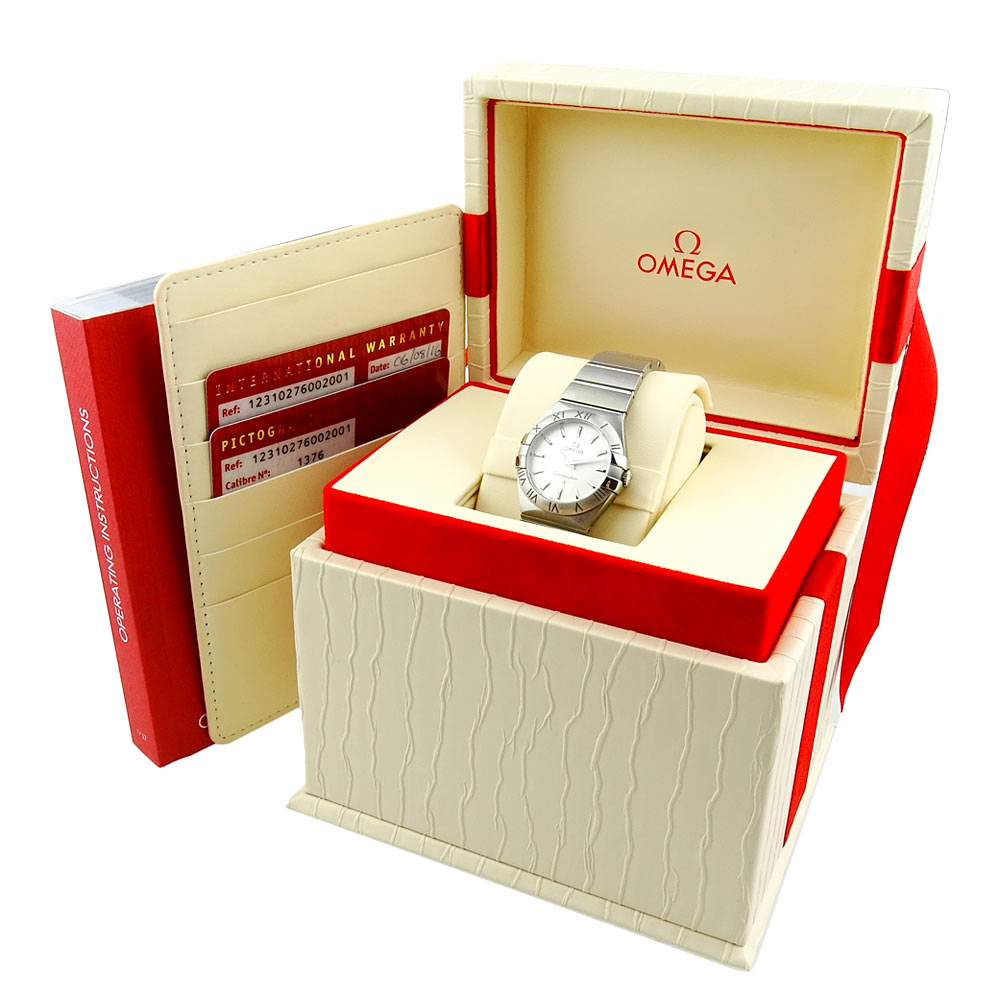 Omega Constellation Ladies 27mm Quartz 123.20.27.60.02.001
