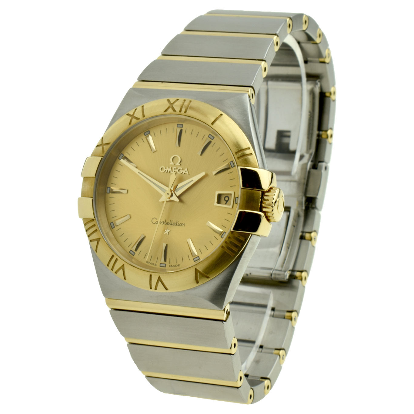 Omega Constellation Steel &amp; Gold Quartz 123.20.35.60.08.001