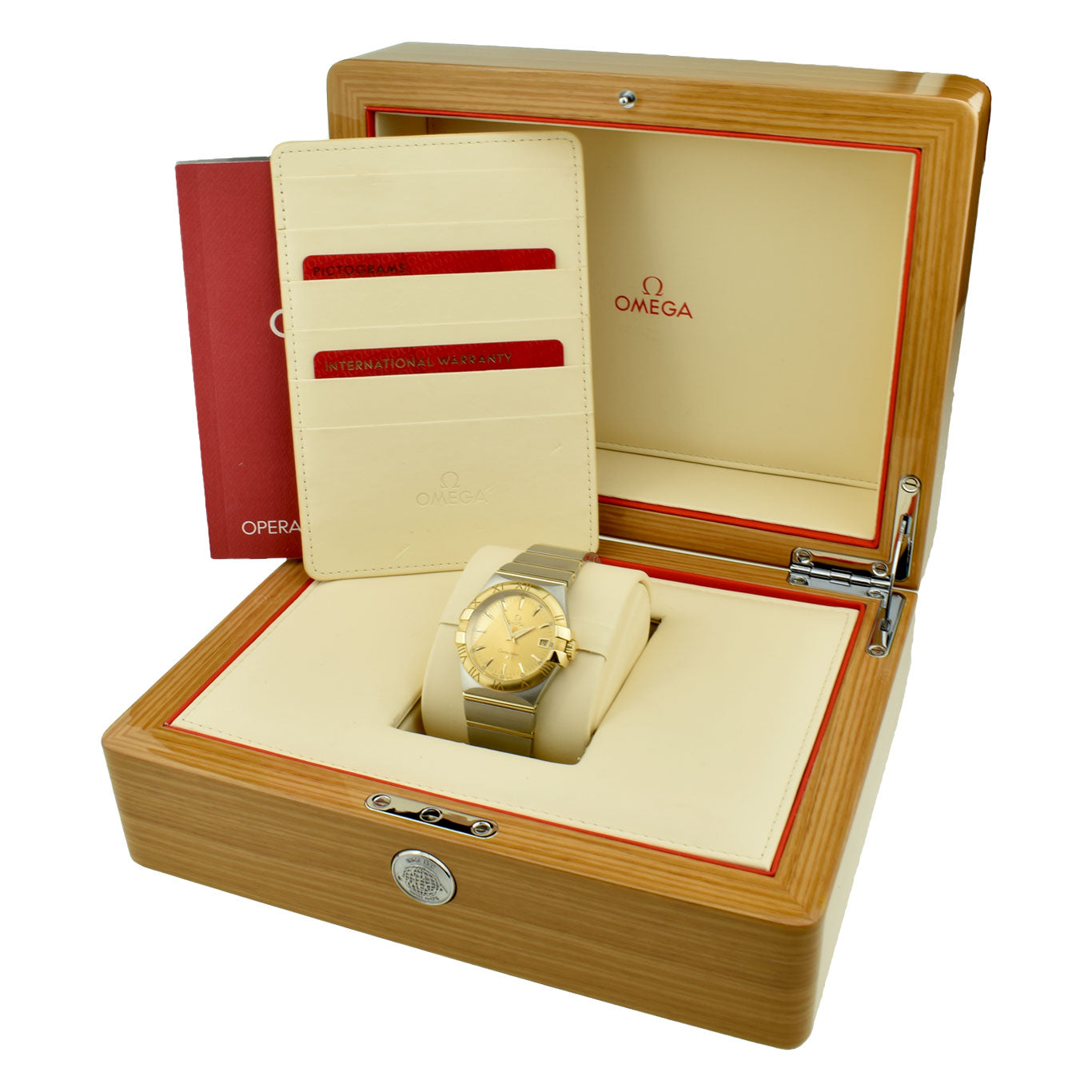 Omega Constellation Steel &amp; Gold Quartz 123.20.35.60.08.001