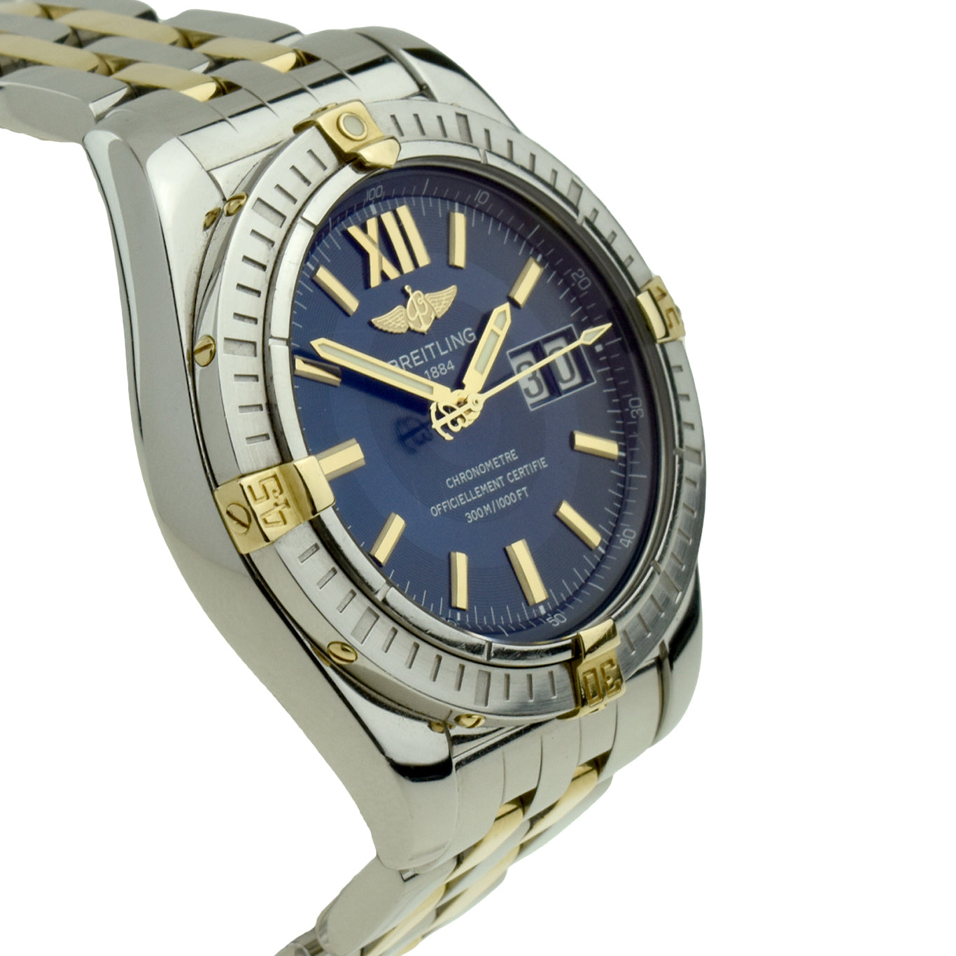 Breitling Cockpit Stainless Steel &amp; Gold B49350