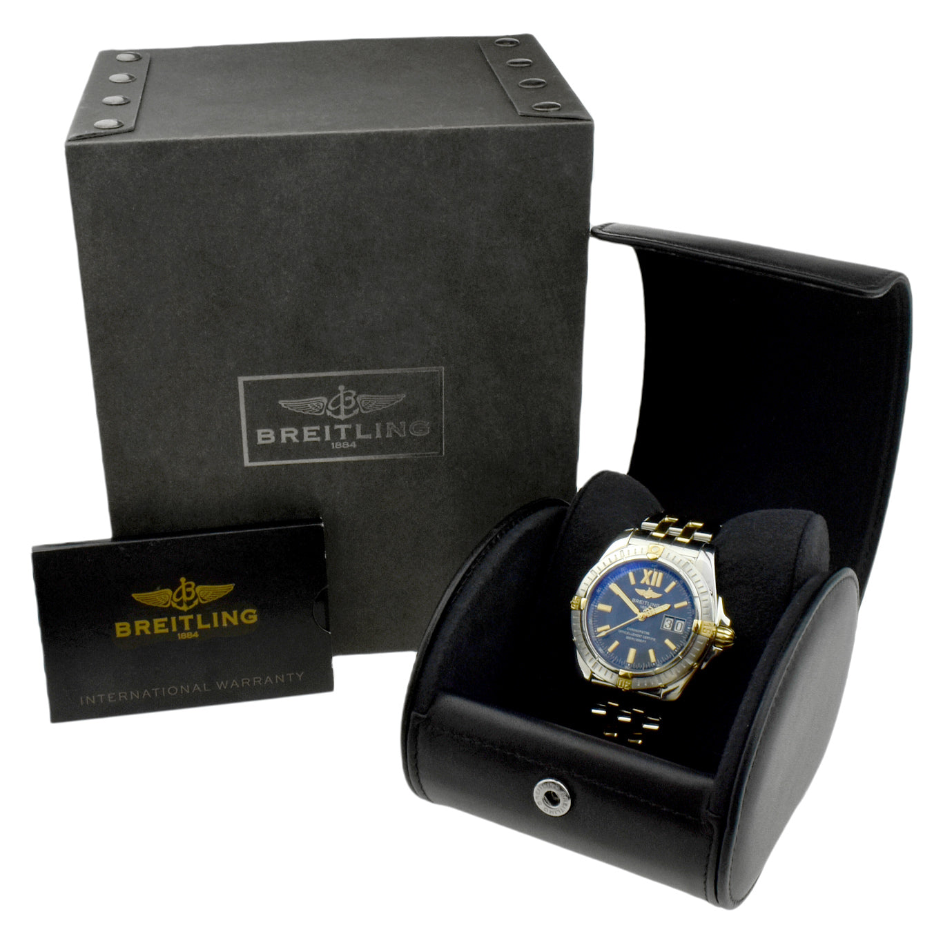 Breitling Cockpit Stainless Steel &amp; Gold B49350