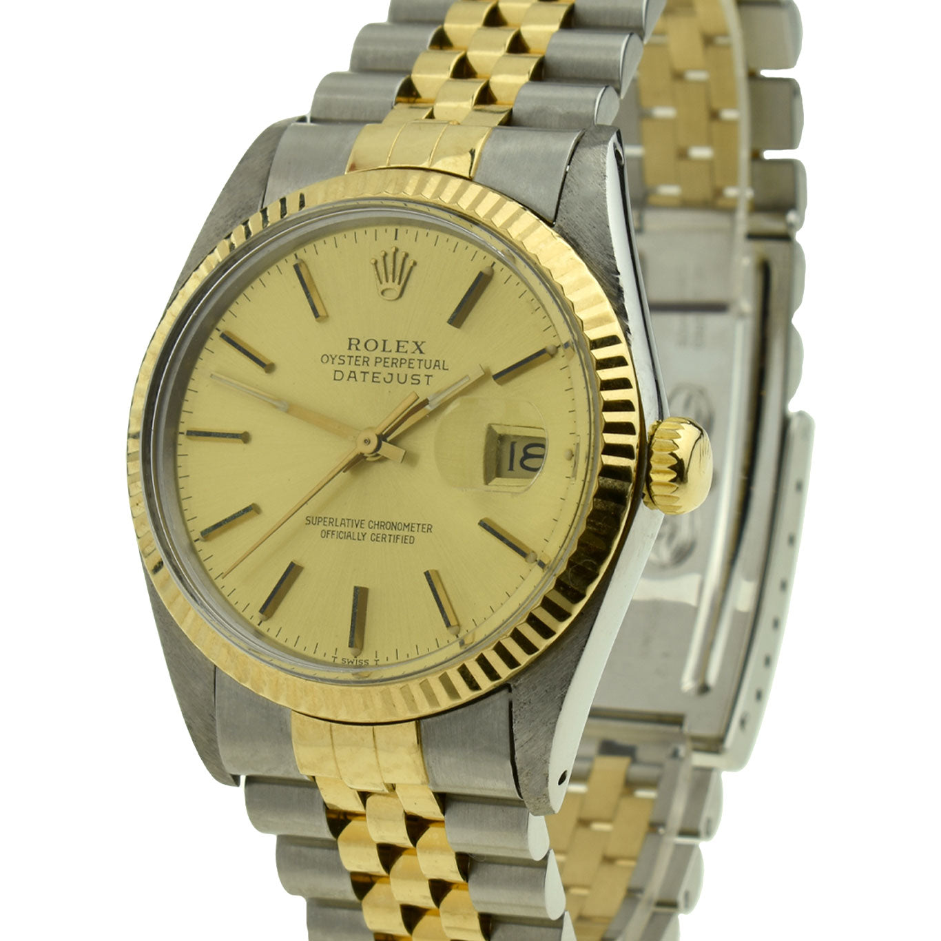 Rolex Datejust Stainless Steel & Gold 16013
