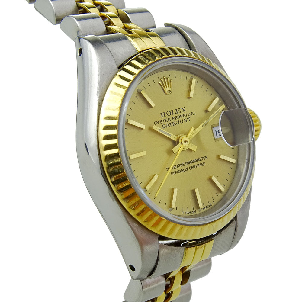 Rolex Lady Datejust Steel and Gold 69173