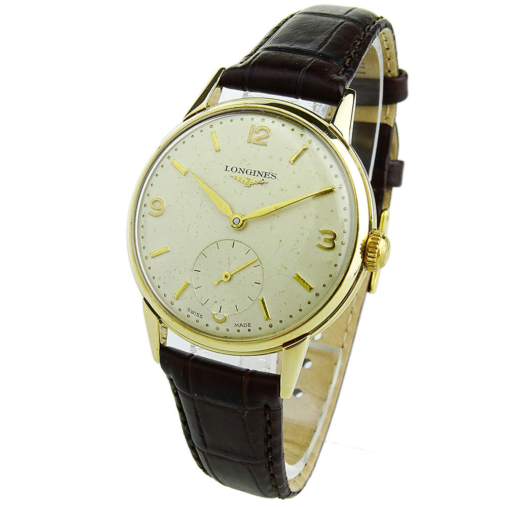 Longines Vintage 9ct Gold Mechanical