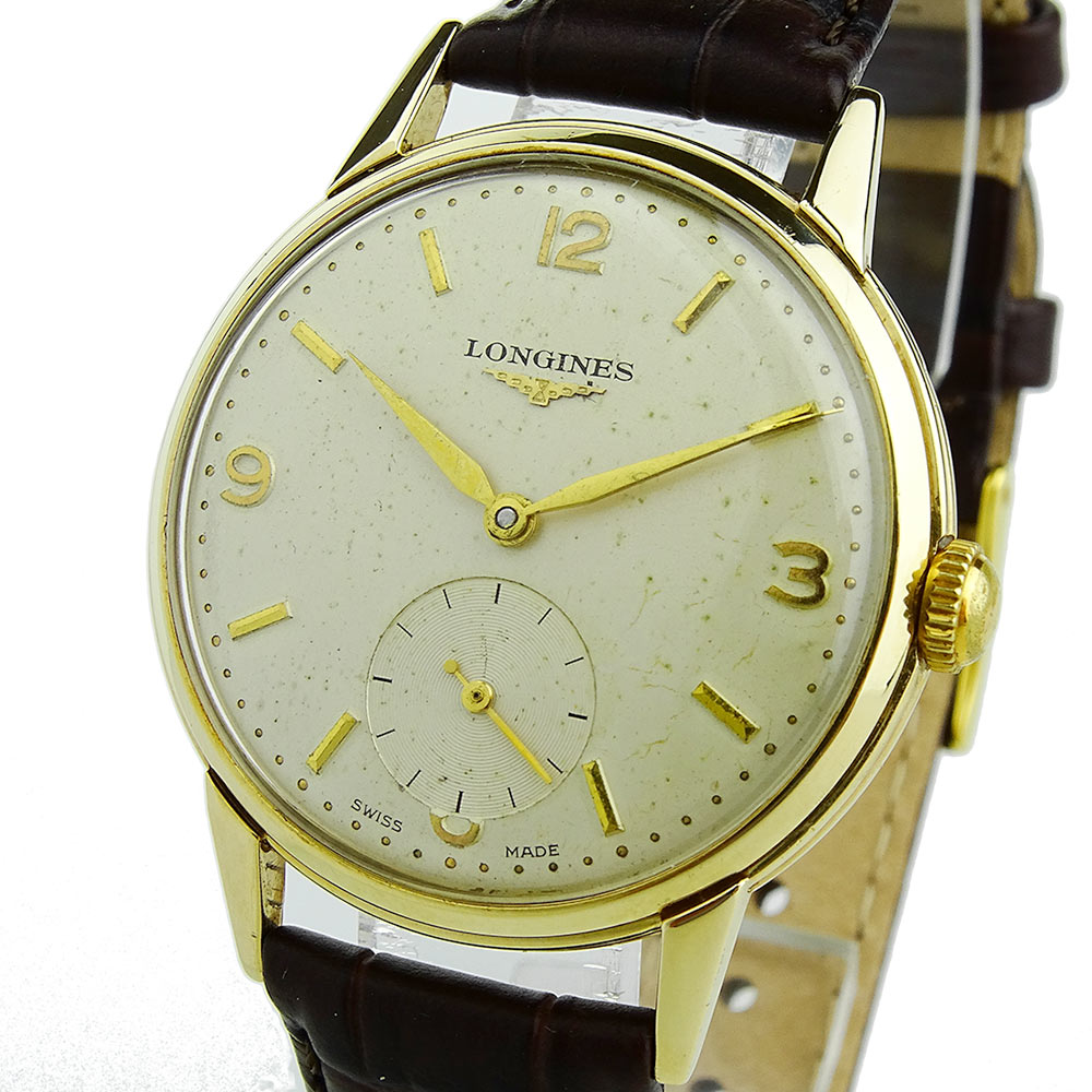 Longines Vintage 9ct Gold Mechanical