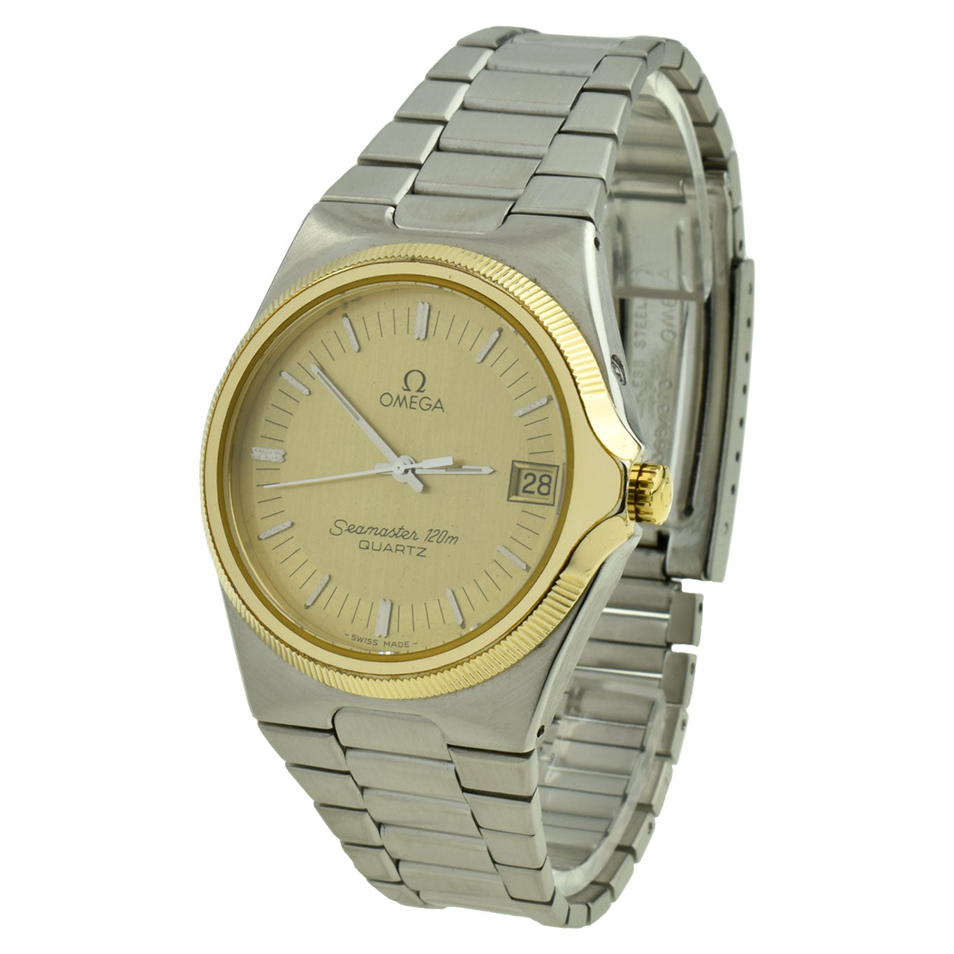 Omega Seamaster 120m Stainless Steel &amp; Gold Quartz