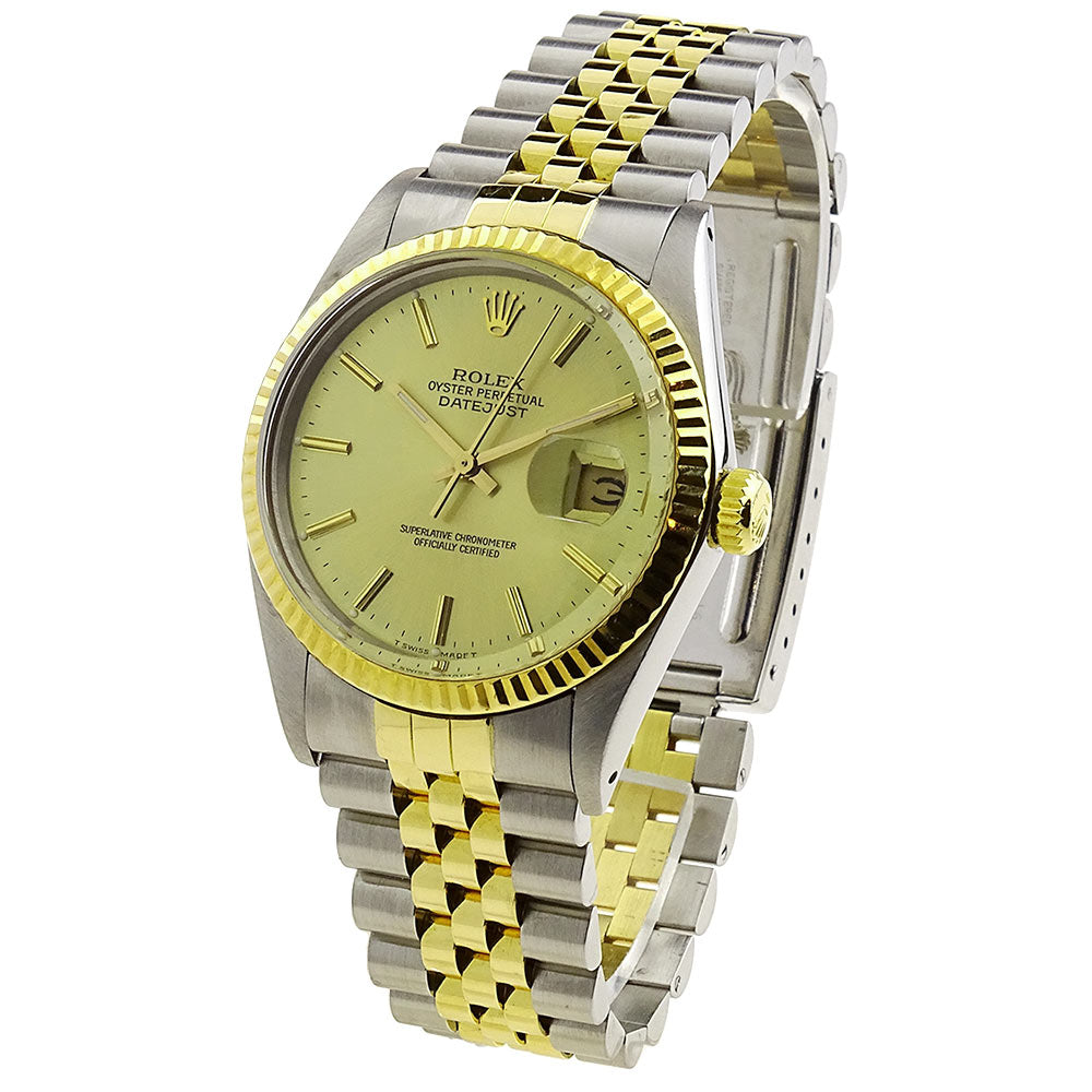 Rolex Datejust Oyster Perpetual Steel &amp; Gold 16013