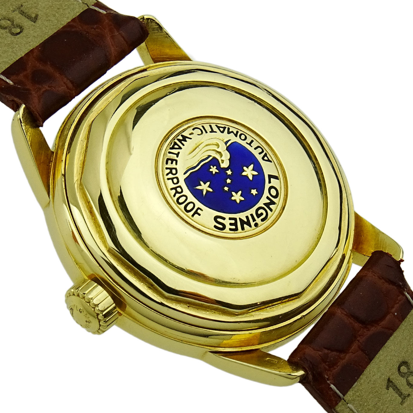 Longines Conquest Calendar 18ct Gold Vintage Automatic 9005-1