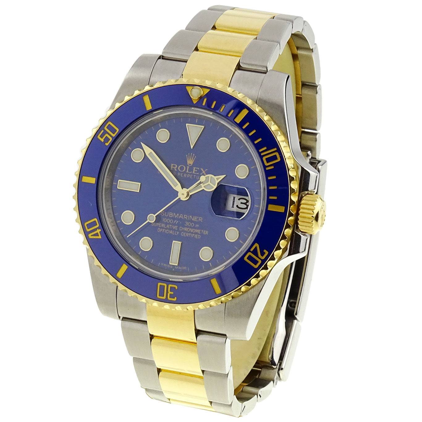 Rolex Submariner Date Steel &amp; Gold 116613LB