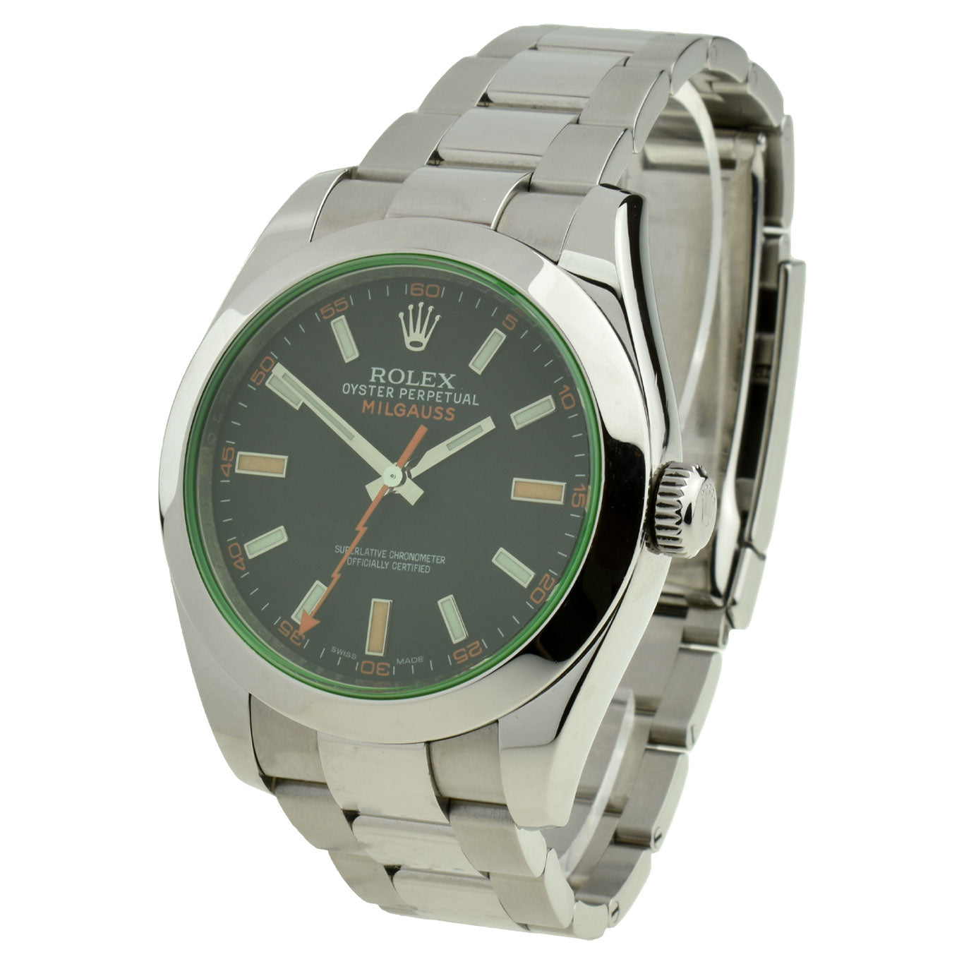 Rolex Milgauss Oyster Perpetual 116400GV at Parkers Jewellers