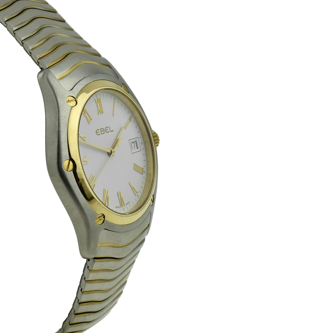 Ebel Classic Wave Stainless Steel &amp; Gold Quartz E1255F41