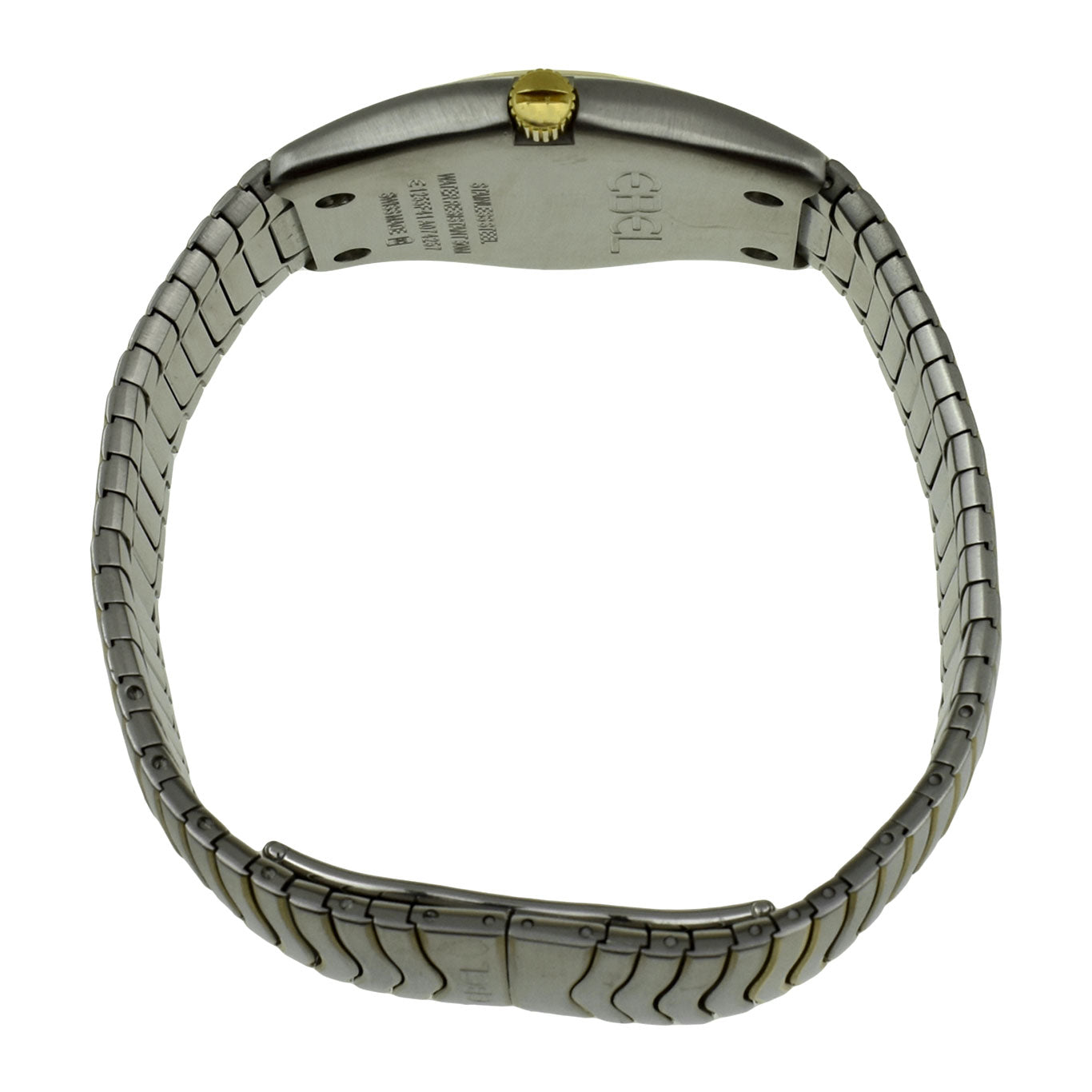 Ebel Classic Wave Stainless Steel &amp; Gold Quartz E1255F41