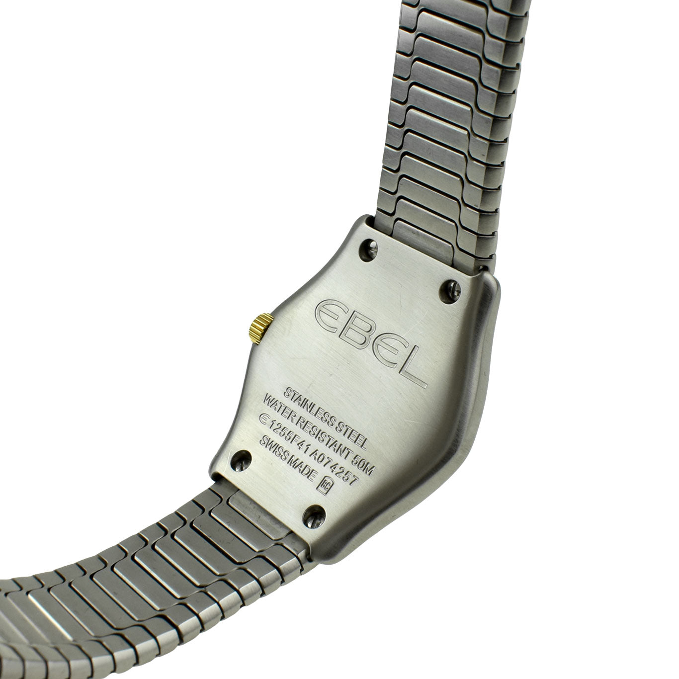 Ebel Classic Wave Stainless Steel &amp; Gold Quartz E1255F41
