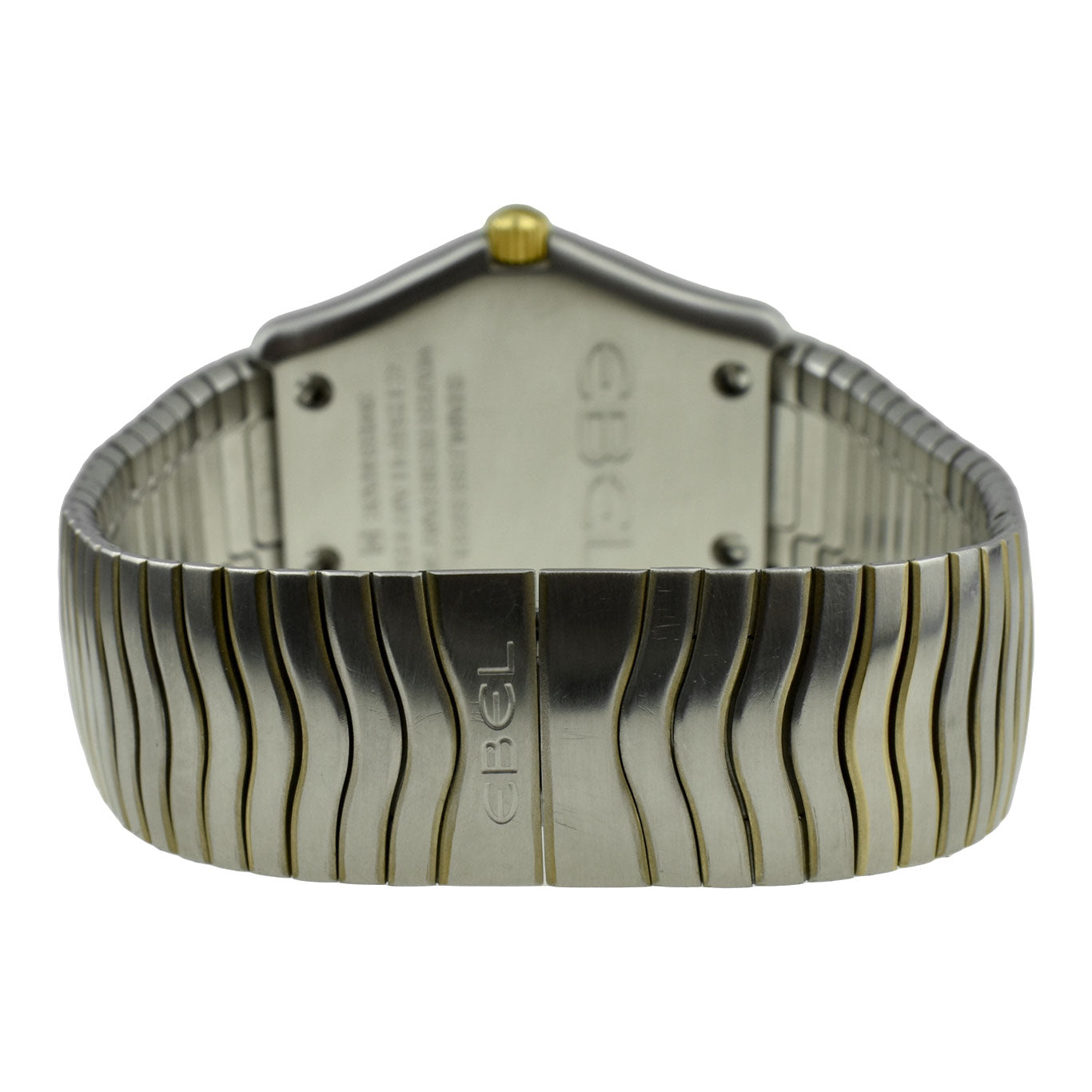 Ebel Classic Wave Stainless Steel &amp; Gold Quartz E1255F41