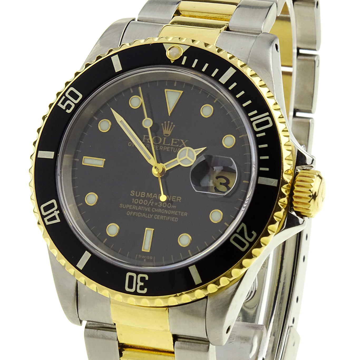 Rolex Submariner Date Steel &amp; Gold 16613LN