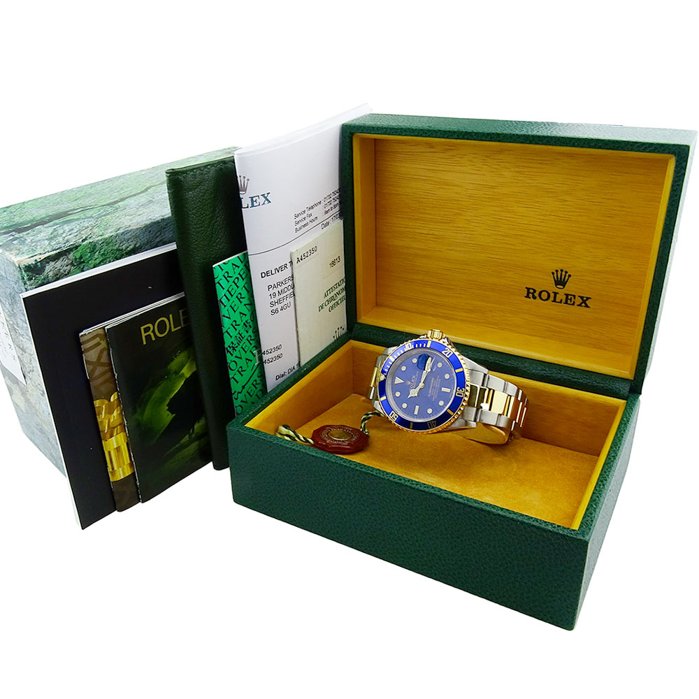 Rolex Submariner Date Steel and Gold 16613