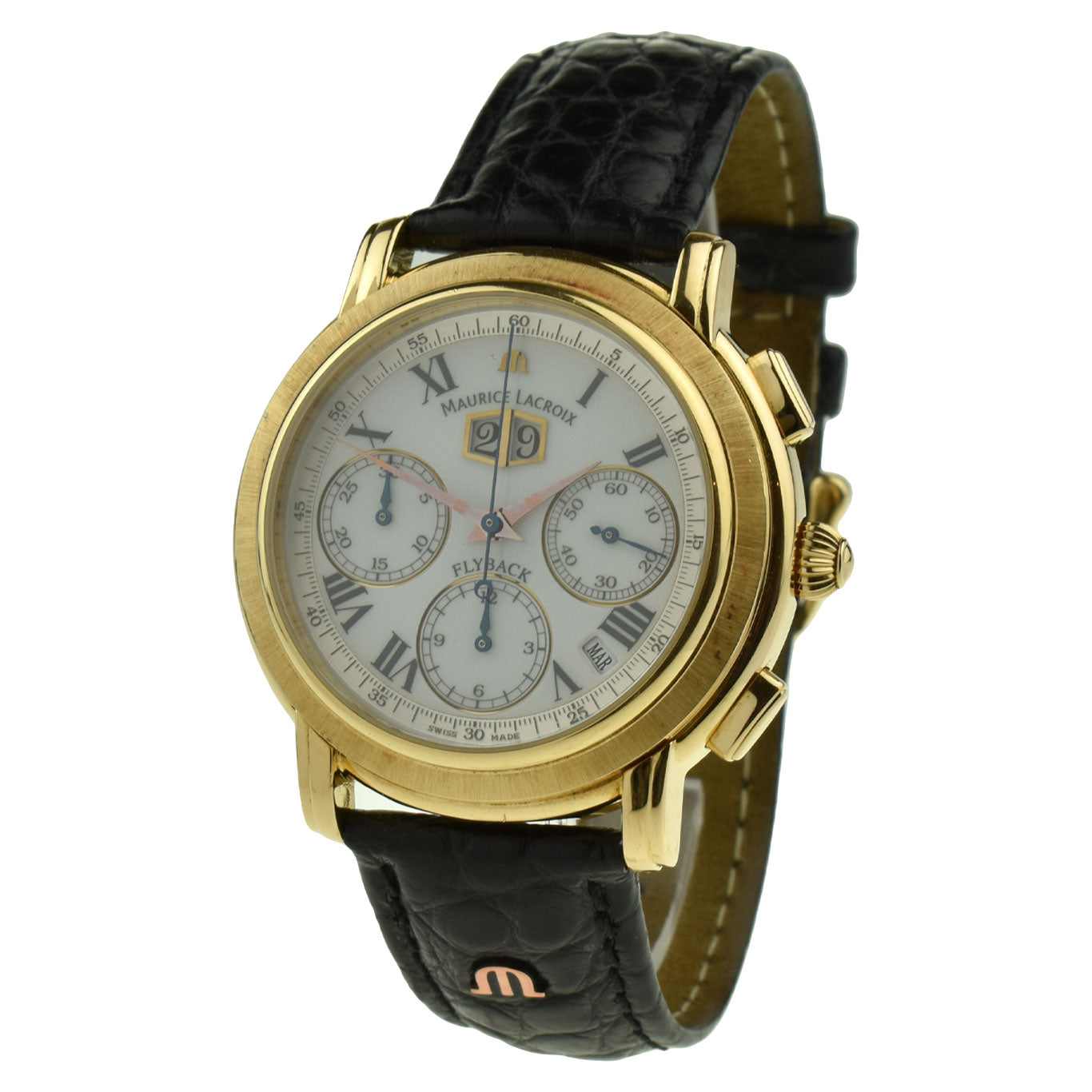 Maurice Lacroix Masterpiece Flyback Chronograph 18ct Gold ML6178