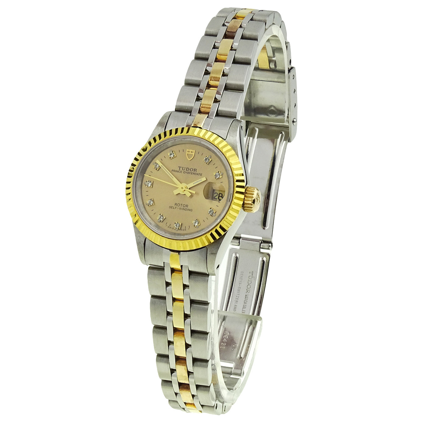 Tudor Lady Prince Oysterdate Steel &amp; Gold 92413