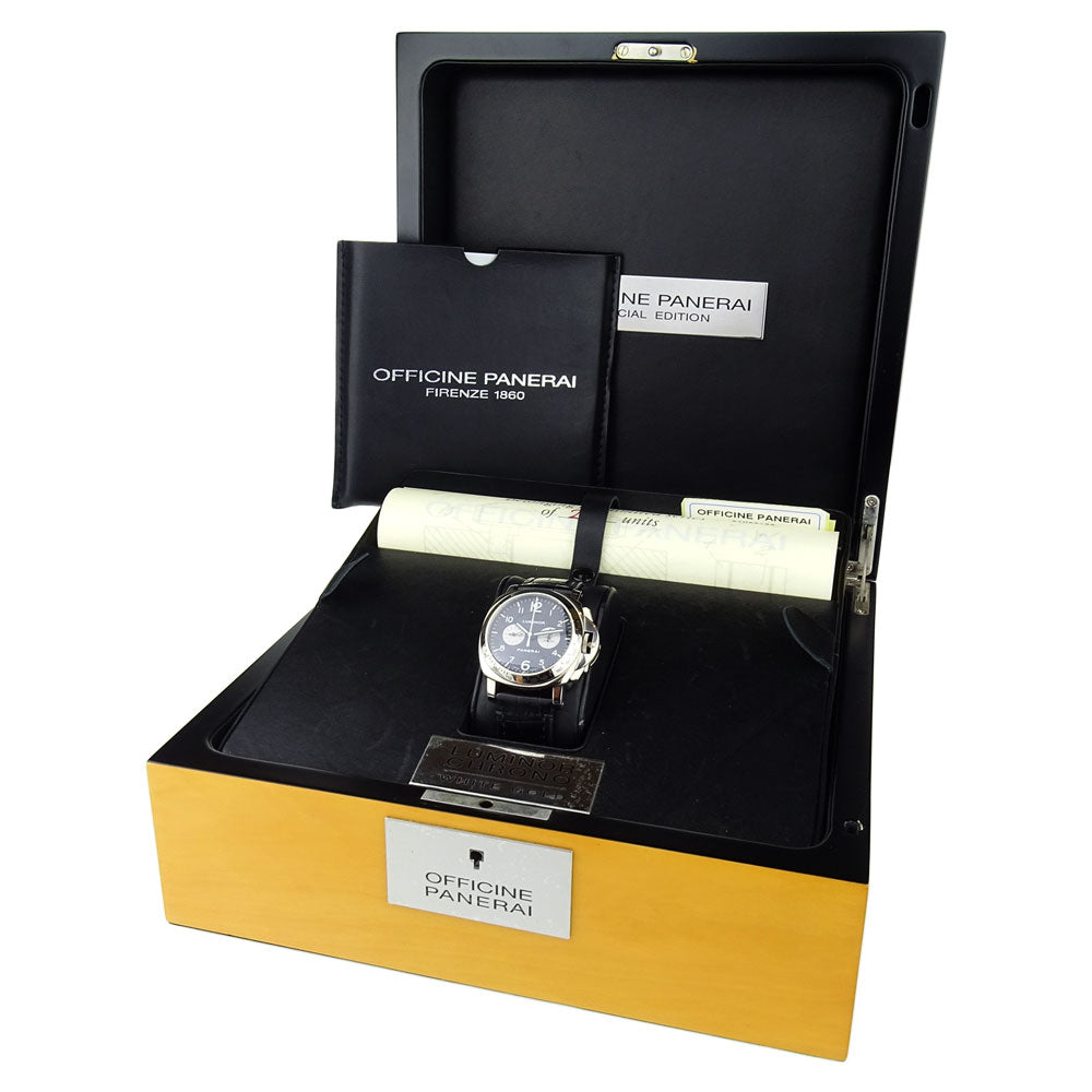 Panerai Luminor Chrono White Gold PAM00189
