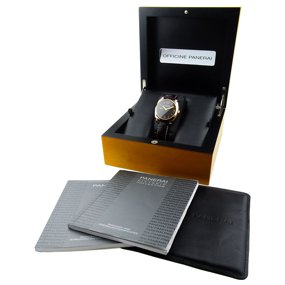 Panerai Radiomir 1940 18k Rose Gold PAM00513