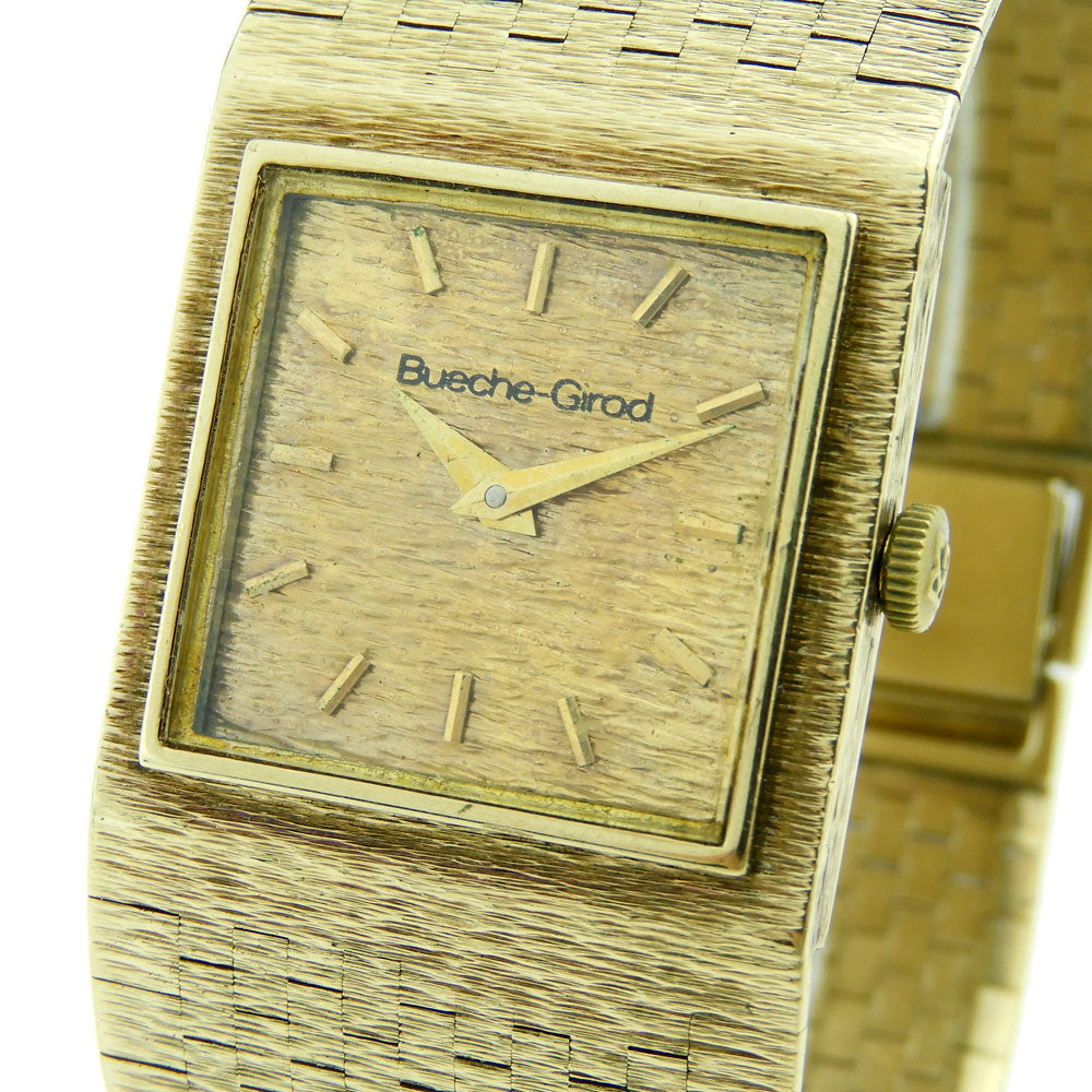 Bueche-Girod Gents 9ct Gold Mechanical