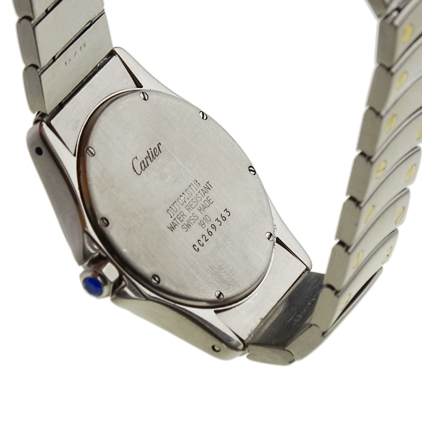 Cartier Santos Ronde Steel &amp; Gold Quartz W20036R3